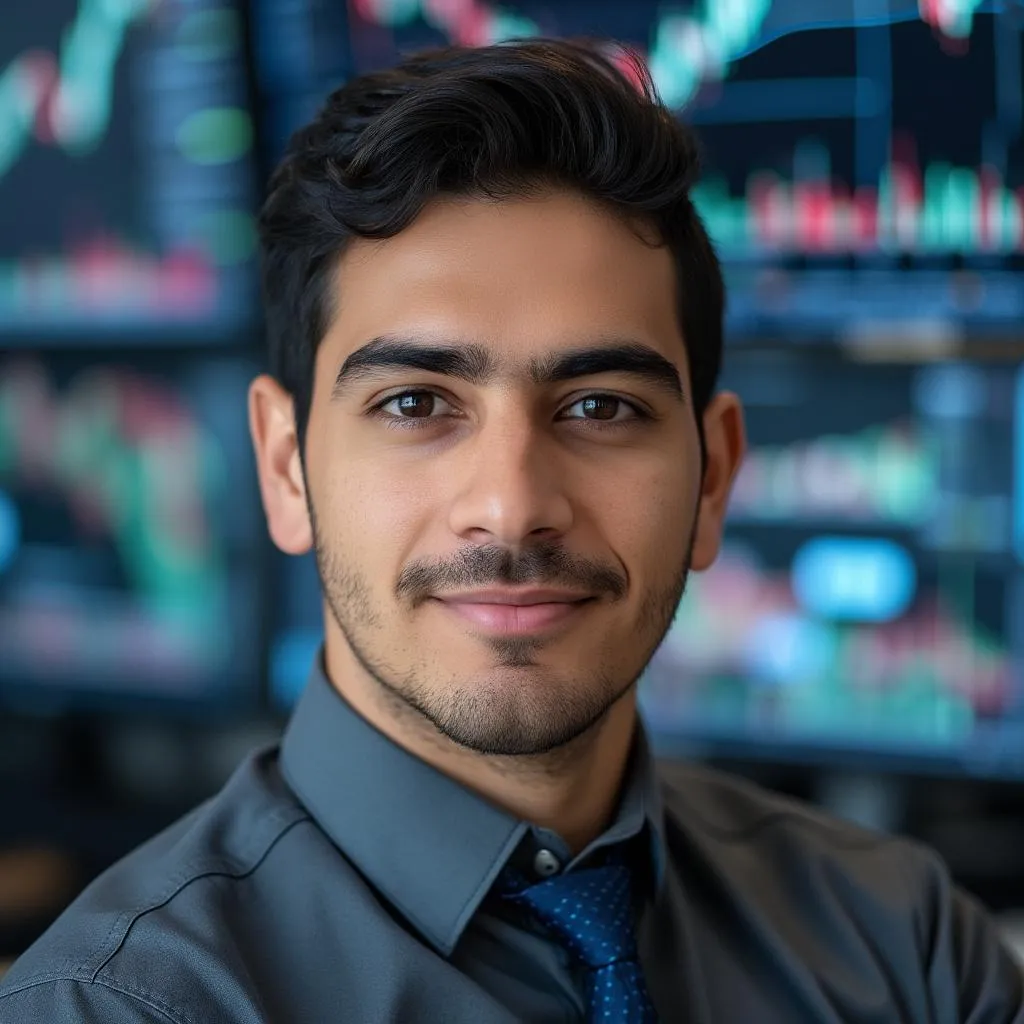 Retrato de Martín Herrera, Analista Financiero Senior